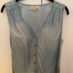 cloth and stone denim tank